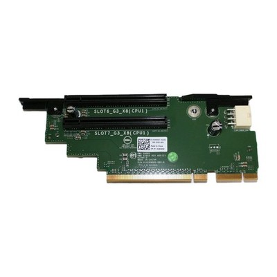 New DELL Riser 3 (left) card for all versions Poweredge R720 2xPCIe x8 VKRHF