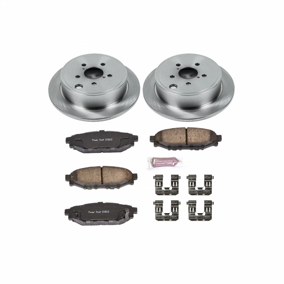 Kit de frenos Power Stop para Subaru Outback 2010-2014 trasero Autospecialty Foto 2 de 4
