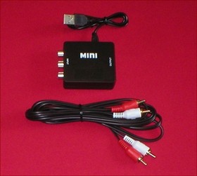 6Ft AV Cable & HDTV TV Converter Adapter for the Sega Pico Console System NEW
