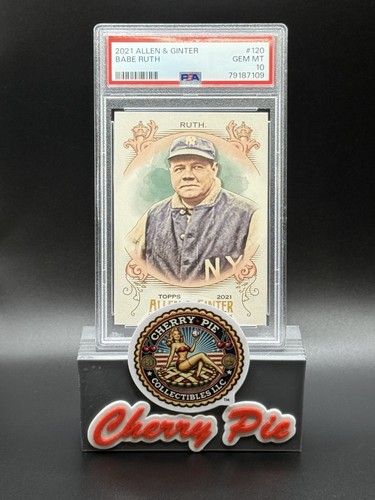RARE 2021 Topps Allen & Ginter BABE RUTH PSA 10 GEM MINT