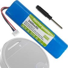 14.4V 3400mAh Replacement Battery Compatible with Ecovacs Deebot N8 N8 N8 Pro