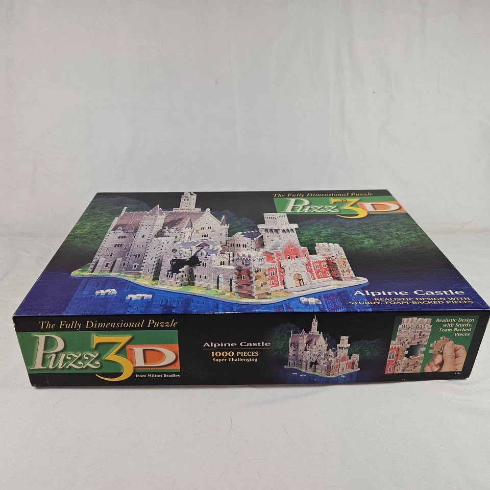PUZZ3D Alpine Castle 3D Foam Jigsaw Puzzle - Classic Vertical Challenge! - Image 2 of 4