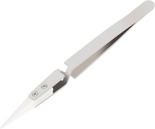Precision Ceramic Reverse Solder Tweezer, Non-Conductive, Anti-Magnetic Tweezer