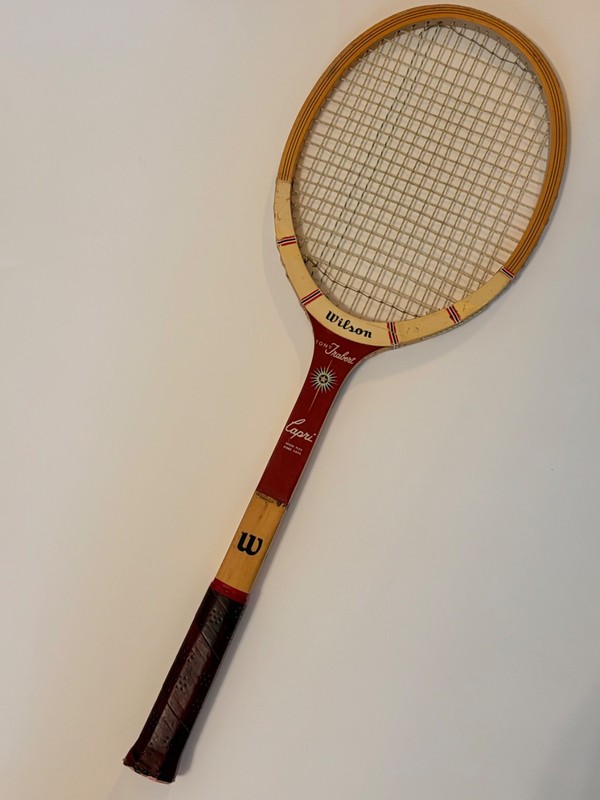 Vintage Wilson Tony Trabert "Capri" Wood Tennis Racquet--great condition!!