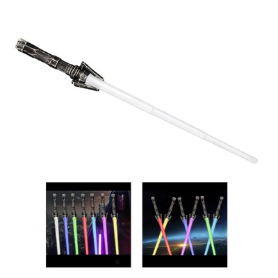 Leuchtschwert LED 7 Farben Flash Schwert Spielzeug mit Sound Verkleide Geschenk