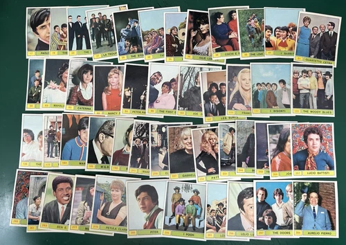 PANINI SINGERS 1969 FIGURES CHOOSE FROM LIST RARE REC