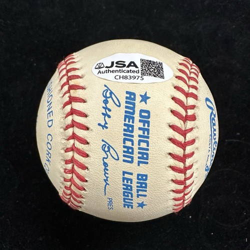 Béisbol firmado por Nolan Ryan JSA - Imagen 2 de 3