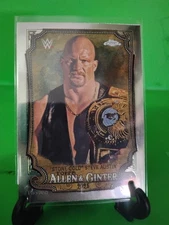 I7 2025 Topps Chrome WWE - Allen & Ginter Steve Austin #AG-SCS