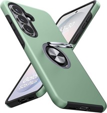 Samsung Galaxy S26 Plus Case - Dual Layer Heavy Duty Shockproof Cover with Ring