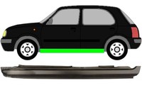 Schweller FüR Nissan Micra K11 1992 – 2003 5 TüRer Links