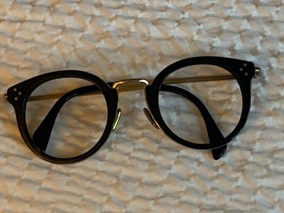 Original Celine Brillenfassung schwarz/gold
