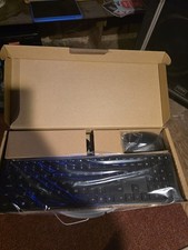 HP Wired Keyboard and Mouse Bundle 4RCC, Black QWERTY Plug Play