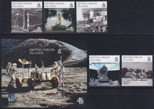 F-EX62717 BRITISH VIRGIN IS MNH 1999 SPACE 30th APOLLO XI MANNED MOONLANDING