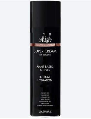 Whish Super Cream With Bakuchiol Plant Based Actives Intense Hydration 4.06 OZ