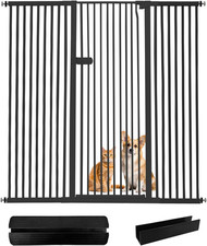 Extra Tall Cat Gate 55.12" High Pressure Mounted Extra Wide 2025 New 17 Sizes