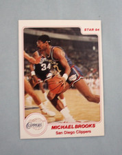 1983-84 Star Michael Brooks #122 Mint San Diego Clippers