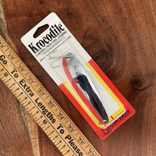 LUHR JENSEN KROCODILE CHROME FIRE STR 3-1/4 SPOON JIG USA NEW