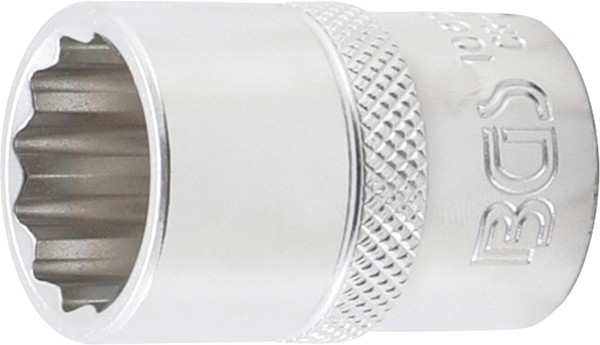 SteckschlüSsel Sw 18 Mm 1/2 ZwöLfkant 12-Kant Stecknuss Vielzahn Nuss Biteinsatz-image