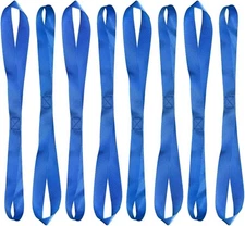 8pcs Soft Loop Tie Down Straps Lashing 4500LBS Heavy Duty Motorcycle Handlebar