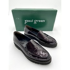 Paul Green Jojo Loafer Graphite Maroon size US 7.5