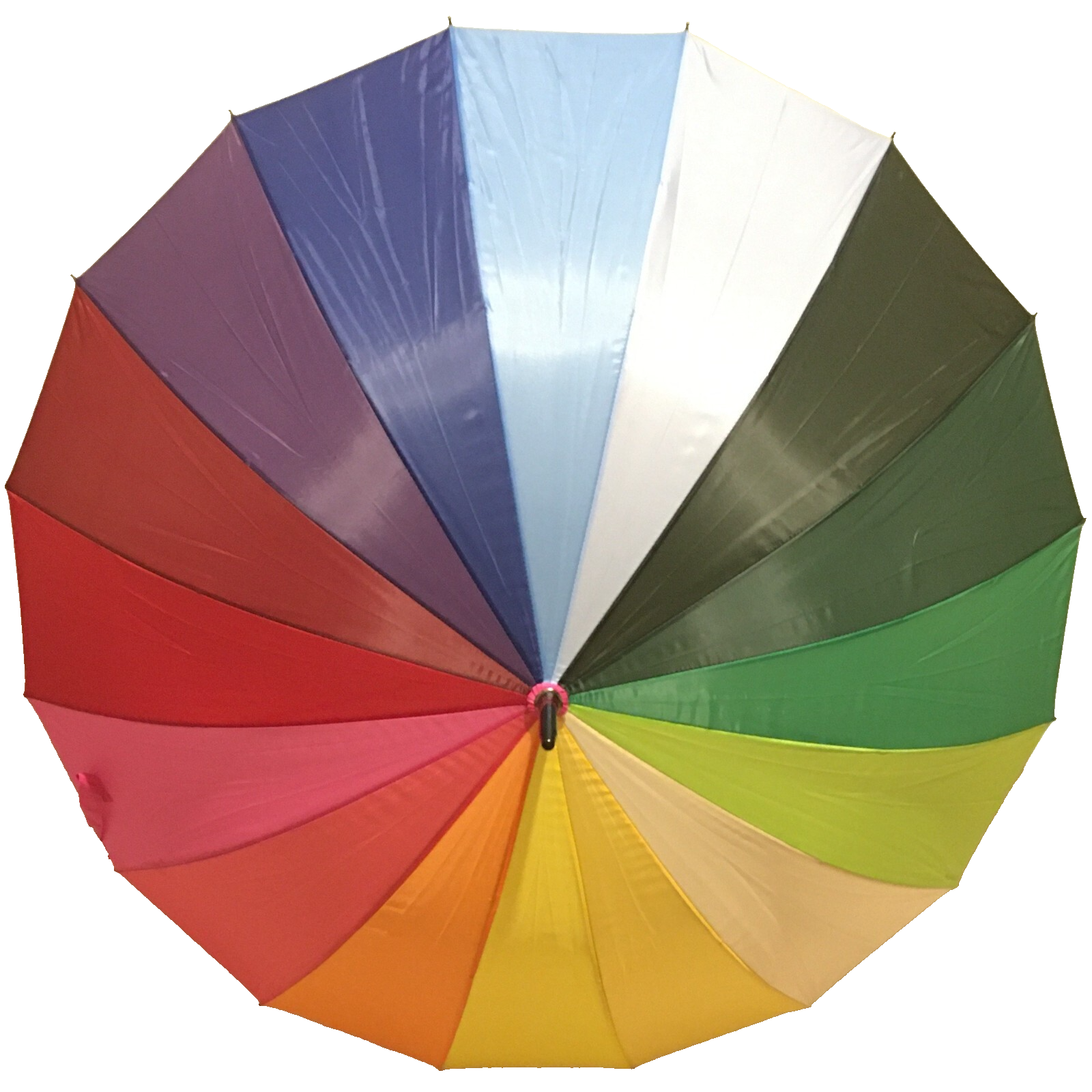 Umbrellas Walking Rainbow PRIDE Brollies Ladies X-Brella Black Crook Handle NEW