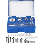 17 Pcs Calibration Weights Set, 10mg-100g Grams Weights Calibration, Precision S