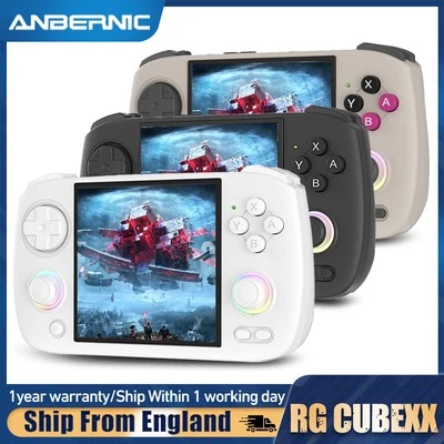 Anbernic RGCubeXX Handheld Game Console Linux H700 3800mAh 64G 4000+ Games Gift