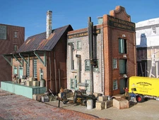 Downtown Deco HO 1037 - Burgess Manufacturing Building (Kit)