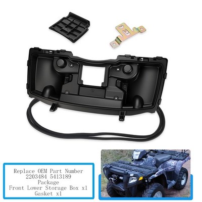Front Lower Storage Box 2203484 For Polaris 2006-10 Sportsman 450 500 700 800 X2
