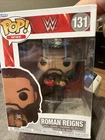 WWE Wrestling Roman Reigns with 2 Champion Belts Funko Pop! Vinyl Figure #131