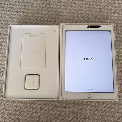 READ Apple iPad Pro 9.7  A1674 128GB Rose Gold Unlocked Wi-Fi + Cellular
