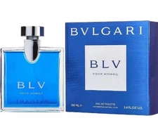New Boxed BLV pour Homme Spray 3.4oz/100ml by ΕÐT New in SEALED Box For Men