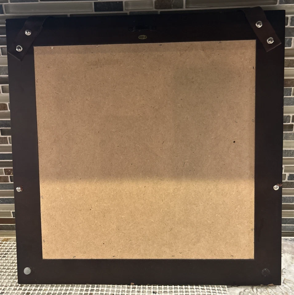 Creative Memories 18”x18” Brown Everyday Display with Magnets and Clothespins - Image 2 of 4