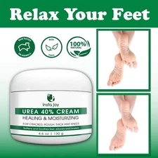 40% Urea Cream For Exfoliate Dry Foot & Hand, Dead Skin Remover, Moisturizer