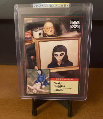 G.A.S. Trading Card S2 David Huggins #2 Very Close Encounter /100 SP RC RARE  