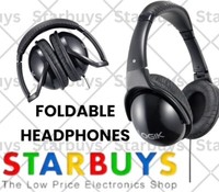 LOGIK ON THE EAR Wired Padded Adjustable HEADPHONES 3.5mm AUX Jack