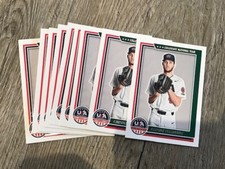 Lot (12) CARSON PALMQUIST 2021 2022 Panini Stars & Stripes USA Baseball card #24