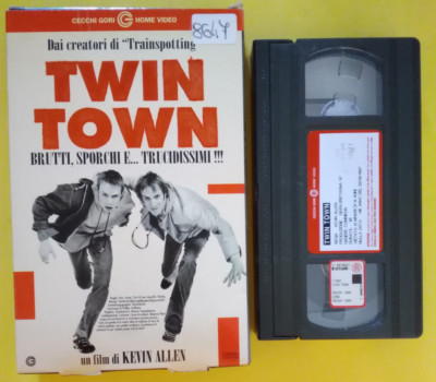 Vhs Twin Town Film Komödie Dougary Scott Cecchi Gori Videokassette Ex Nolo (V142