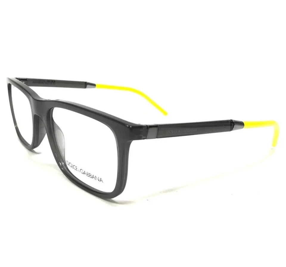 Dolce & Gabbana Eyeglasses Frames DG5030 3160 Clear Gray Green Square 53-20-145