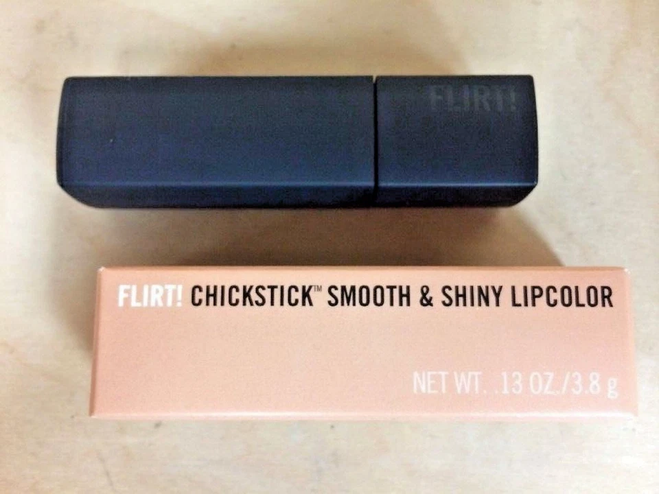 FLIRT! Chick Stick Smooth & Shiny Lipcolor 01 Angel .13 oz  New In Box - Image 2 of 4