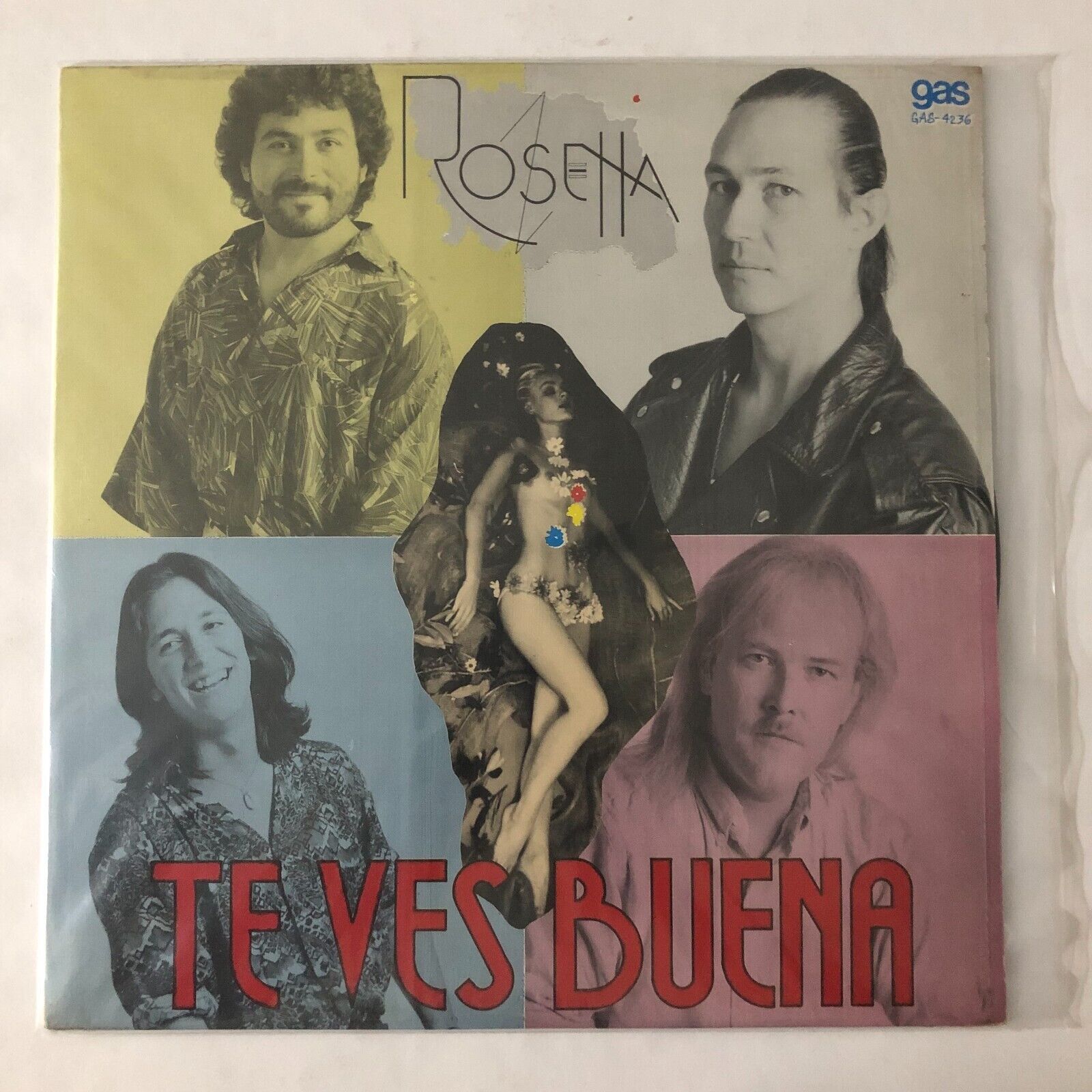 ROSETTA - TE VES BUENA - 1991 MEXICAN LP, RAP / HIP HOP
