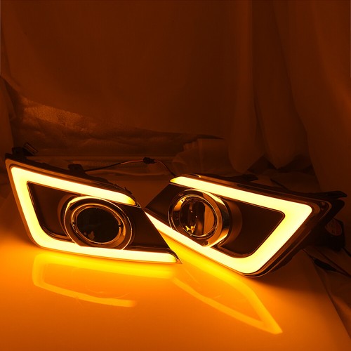 2x LED DRL Daytime Running Light Fog Lamp For Nissan Sentra/Sylphy 2016 2 Colors - Picture 7 of 15