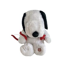 Hallmark Snoopy Valentines Plush 10" Sound  Motion 'Cupid Snoopy' Works