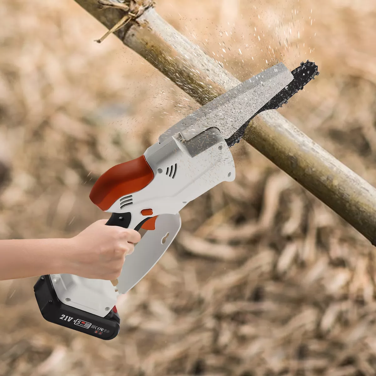 Mini electric online chainsaw stihl