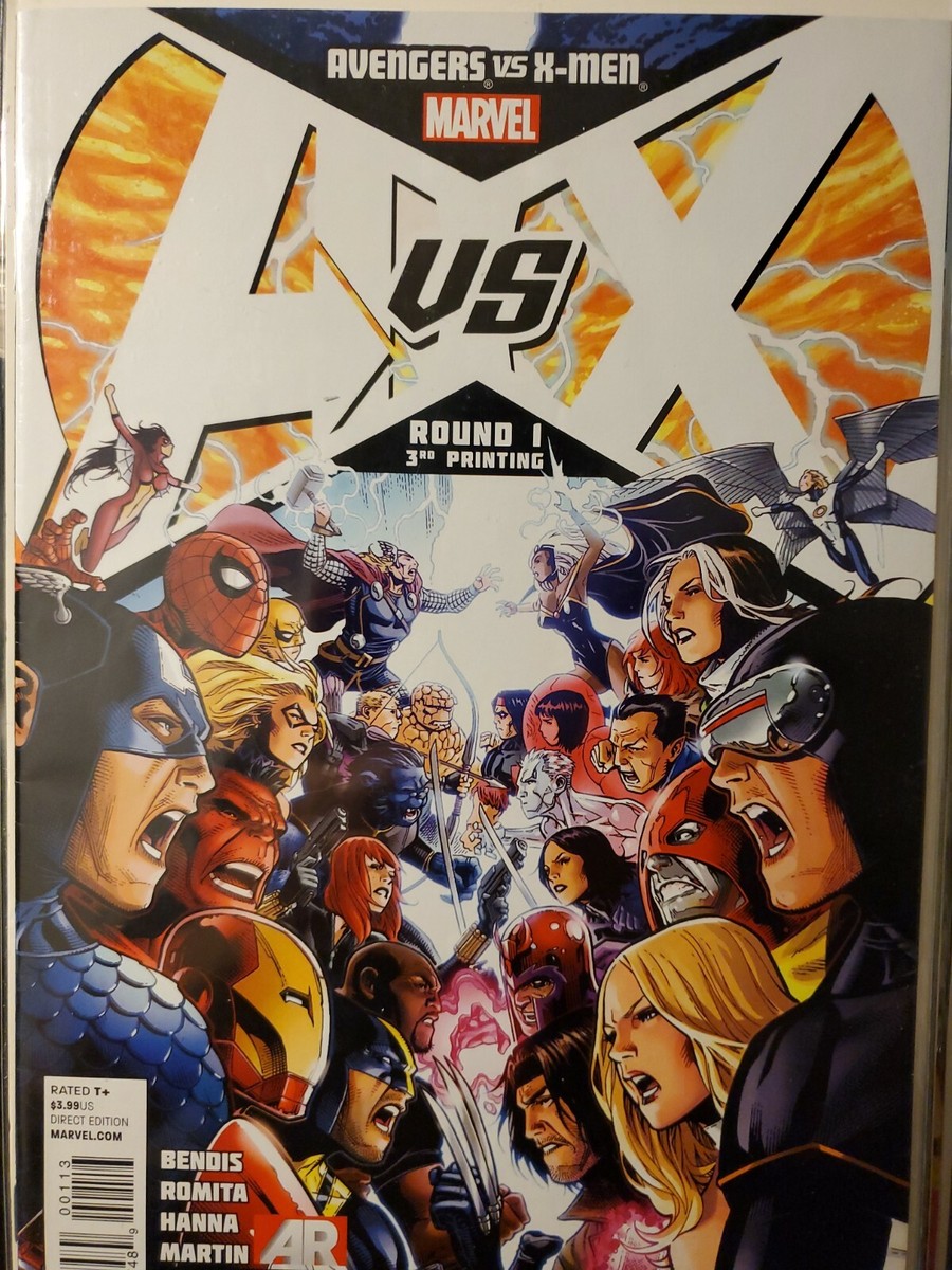 Avengers vs. X-Men #1 3rd Printing Marvel | eBay