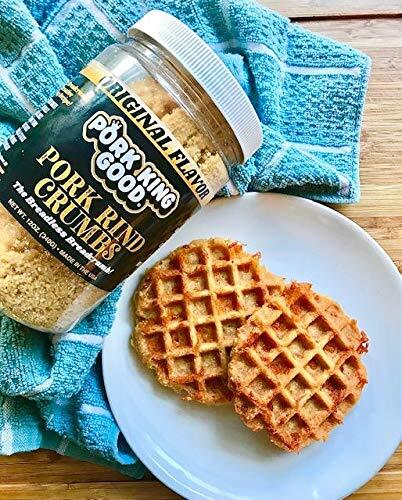 Pork King Good Unseasoned Pork Rind Breadcrumbs Low Carb Keto Paleo, Gluten-Free - Picture 7 of 9