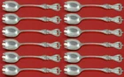 Old Colonial by Towle Sterling Silver  Ice Cream Dess. Fork Set 12 pieces 5 3/4"