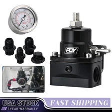 high pressure fuel regulator with boost -8AN 8/8/6 Pressure Regulator PQY