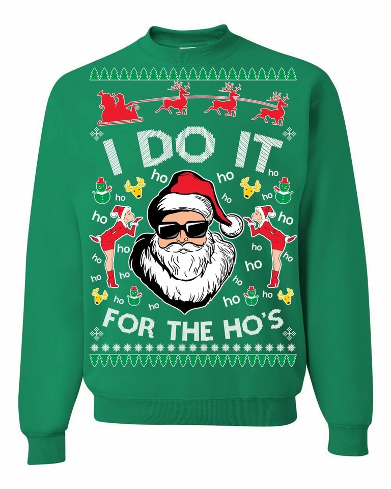 Уродливый Рождественский свитер толстовка | я делаю это для Ho's | Hot Рождественский подарок! - Изображение 2 из 4