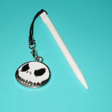 3DS Plastic Stylus Pen with Jack Skellington Charm - Select Color